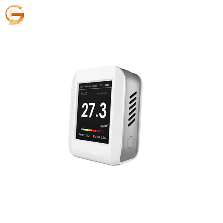 
Indoor Air Quality Detector Gas Portable PM 2.5 Monitor Air Pollution Meter 