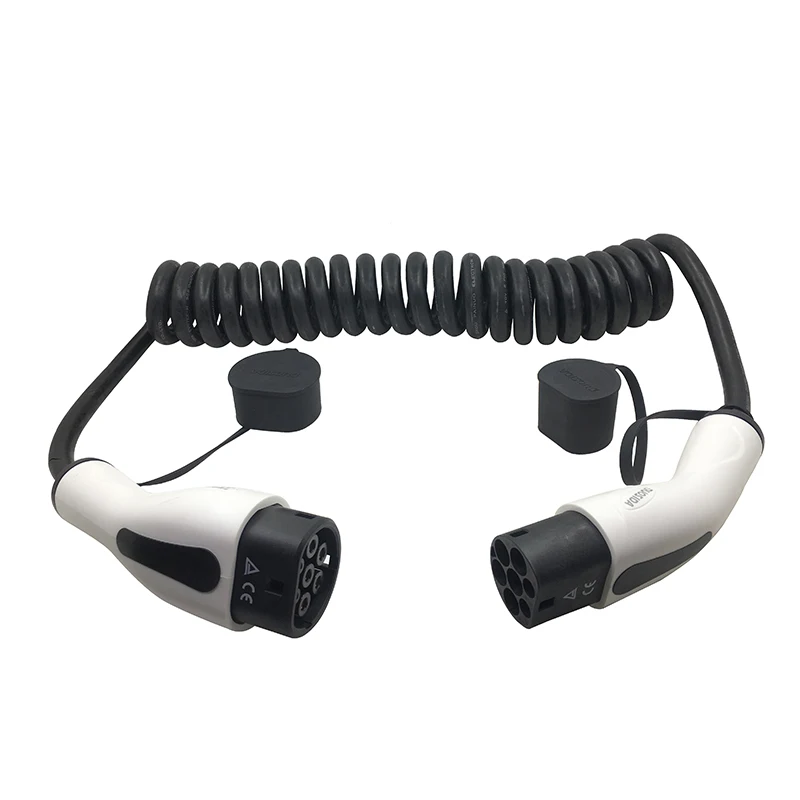 Duosida 220V 7KW EV зарядный кабель типа 2 для типа 2 для электрического автомобиля