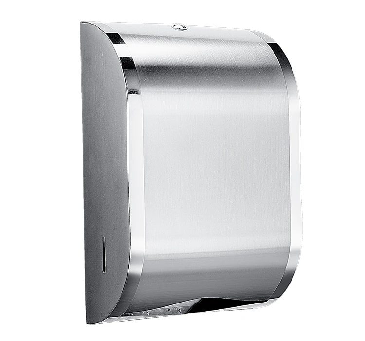 
stainless steel wall mounted paper towel dispenser 