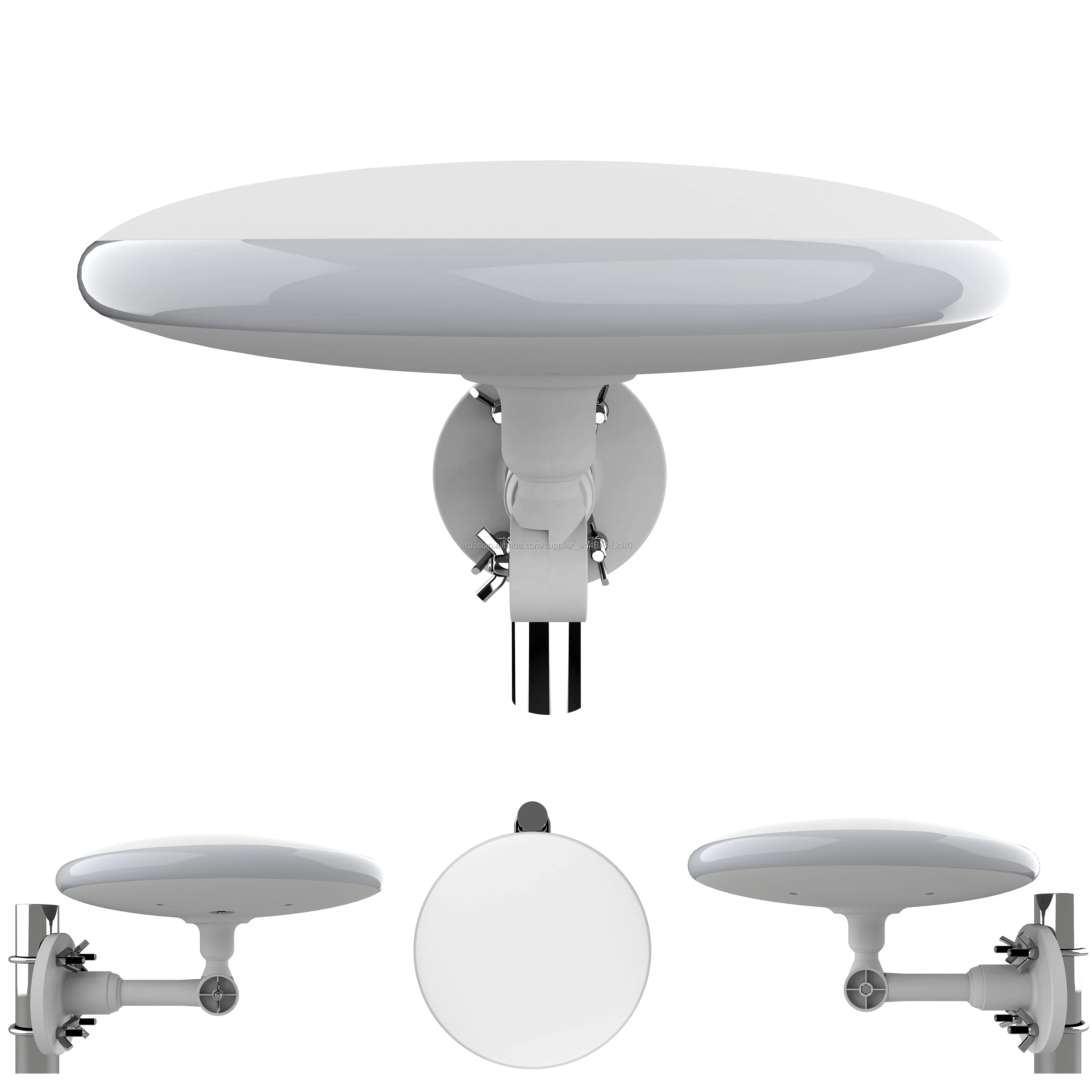 4 К телевизионная 120 миль УВЧ цифровой HD открытый коробка лунный свет бесплатная антенна