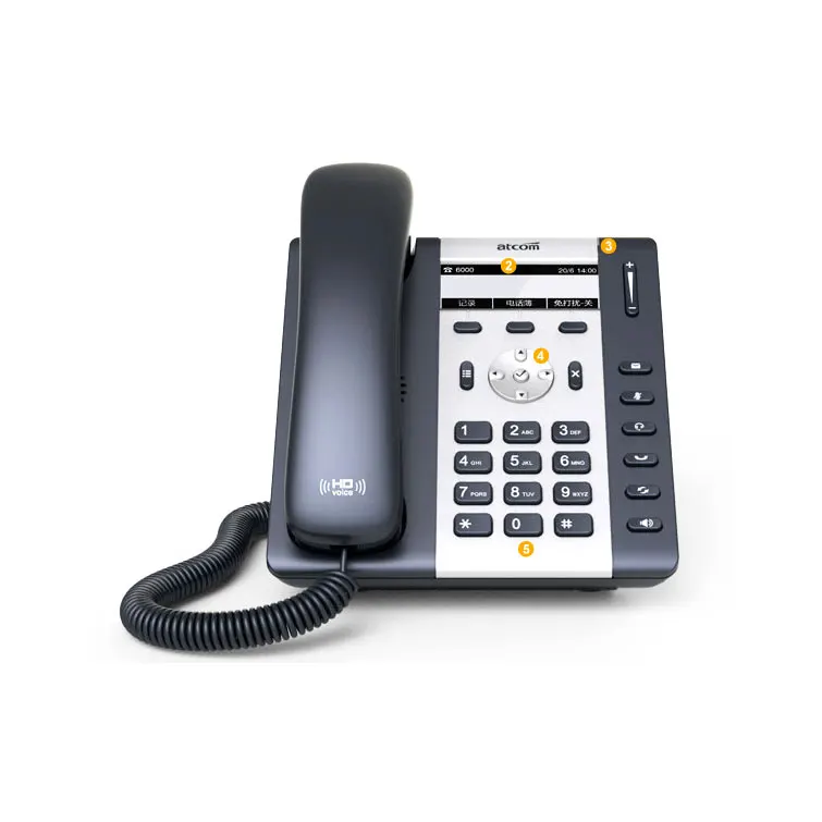 Grandstream Fanvil ATCOM Entry Level  IP Phone ,6sip voip acc, A20/A21/A20W/A26  ACOMGigabit  Ethernet/POE/WIFI optional