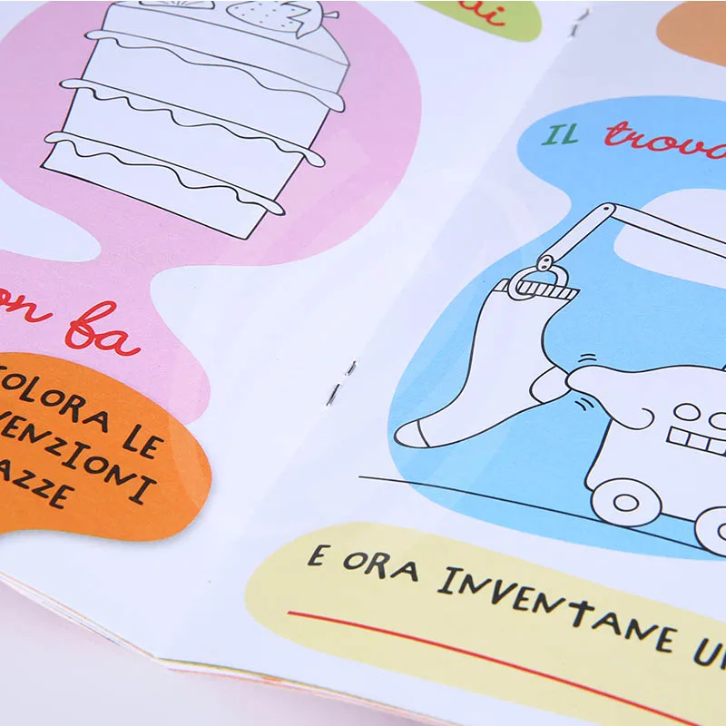 children science mystery saddle stitching comic book printing factory