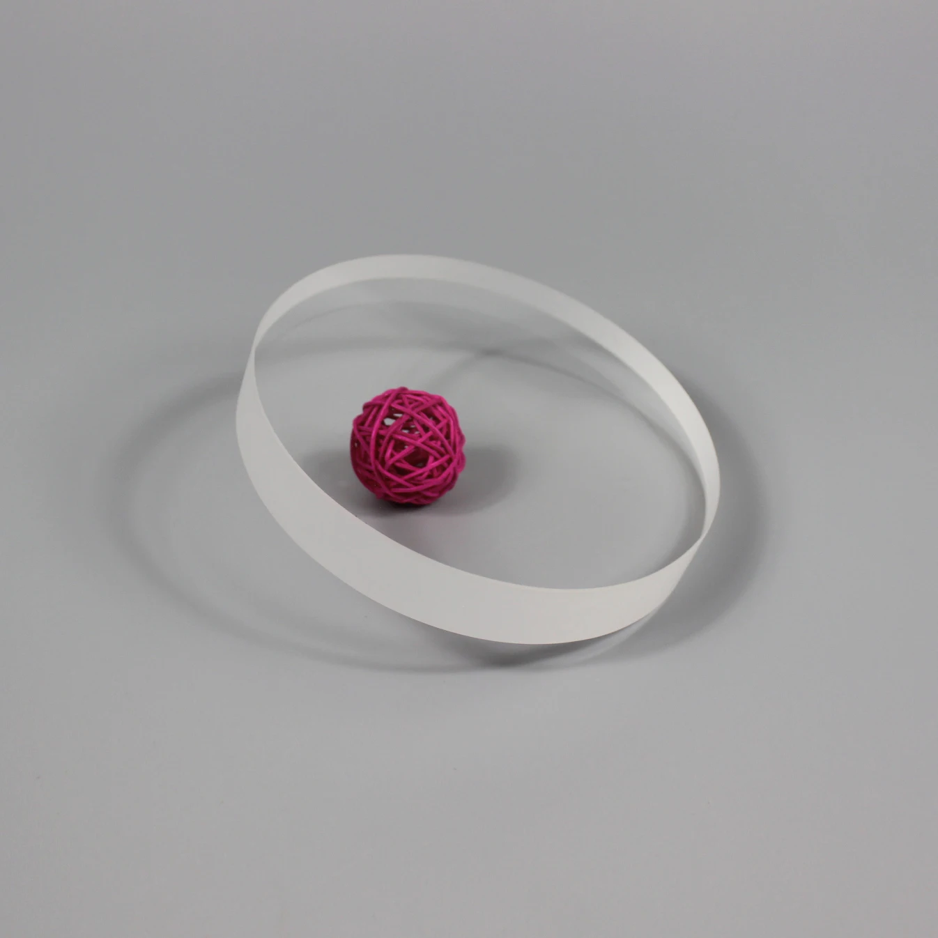 Polished quartz plate for heat shields