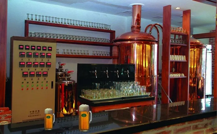 500l red copper kettle brew kit for sale, 500l brewery equipment