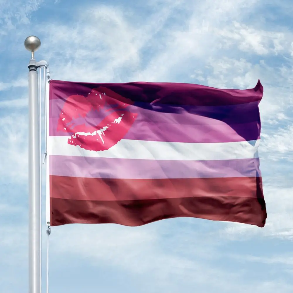 World flags 3x5ft Custom Polyester Gay Pride LGBT Rainbow Flag