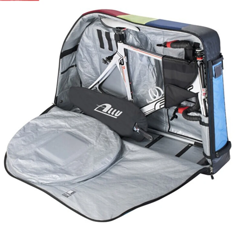 
Hot Selling Wheeled Foldable Bike Bag Travel Frame Bike Bag 
