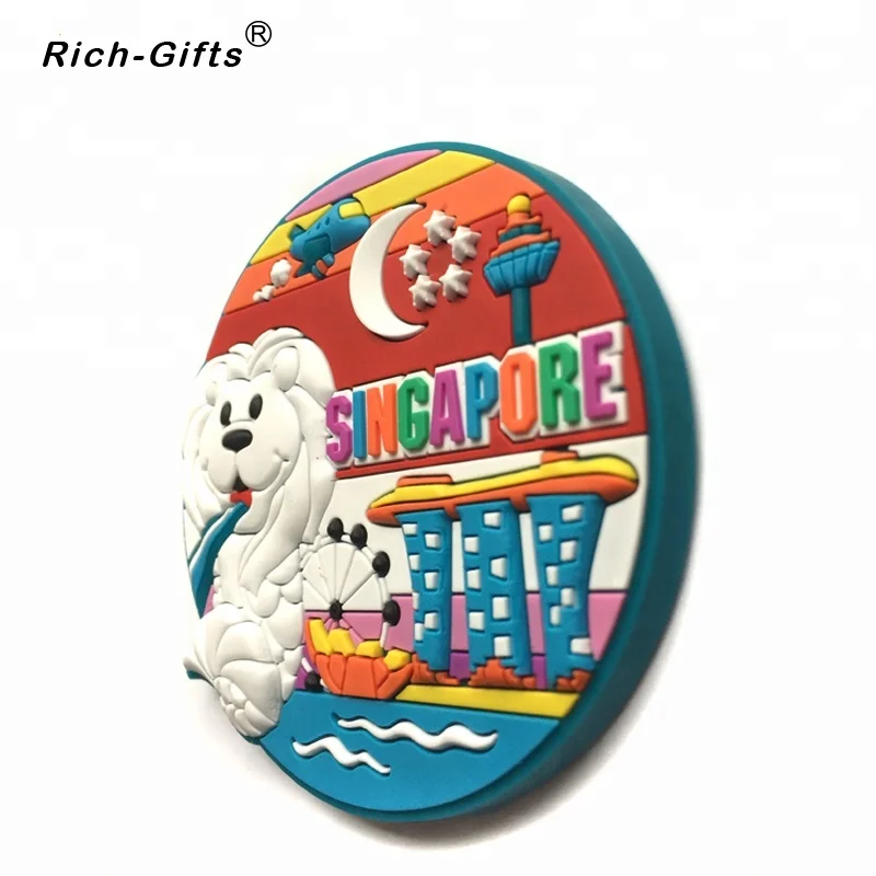 
Custom PVC Souvenir Fridge Magnet For Different Countries 
