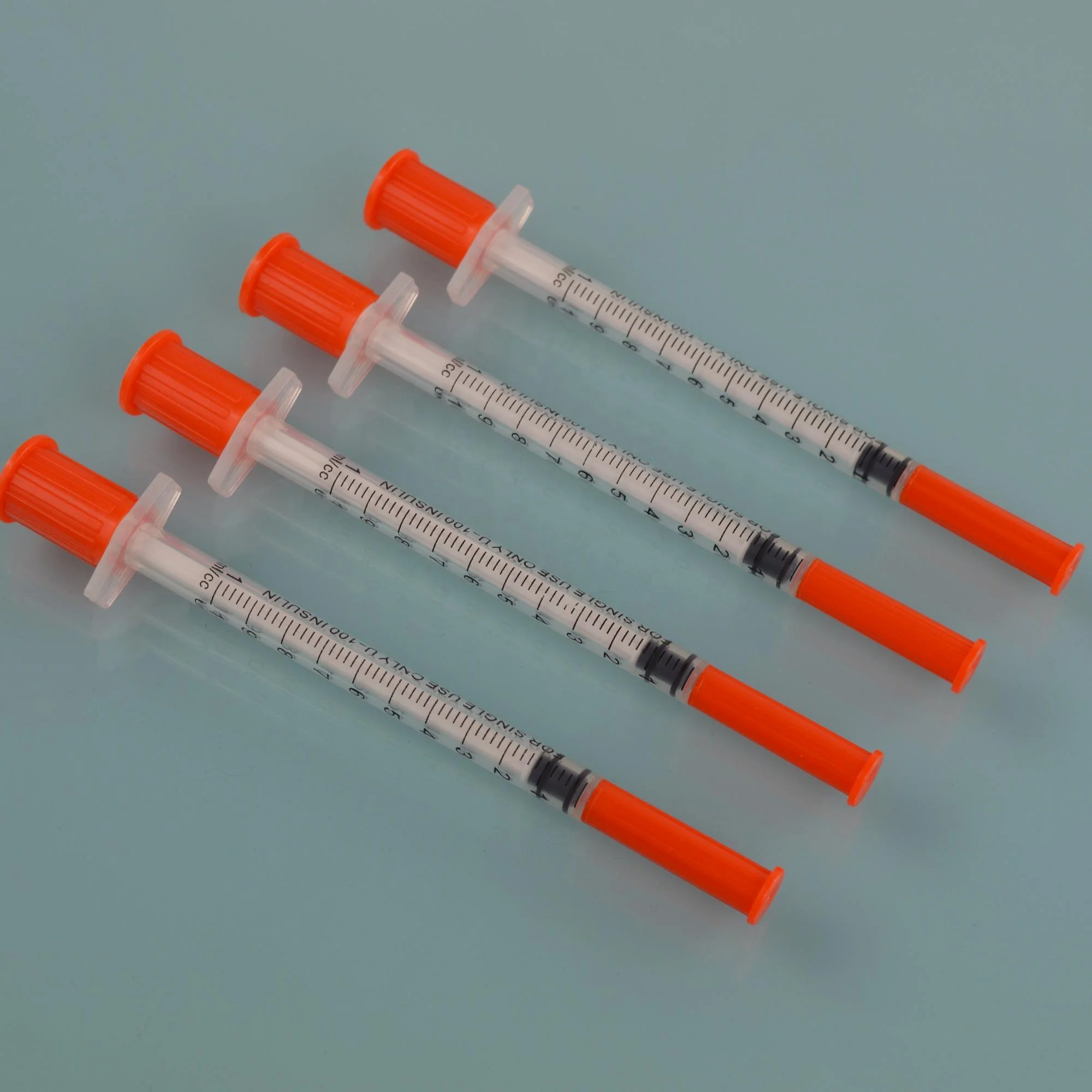 
0.5cc/1cc insulin syringe with needle 29-31G for single use 