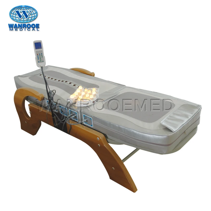 DB104 Adjustable Hospital Therapy Thermal Roller Jade Massage Table