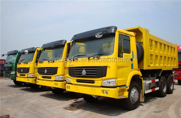 sinotruk dump truck sell in Tunisia