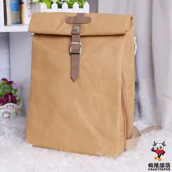Dupont Tyvek Washable Washing  Kraft Paper Bag Backpack