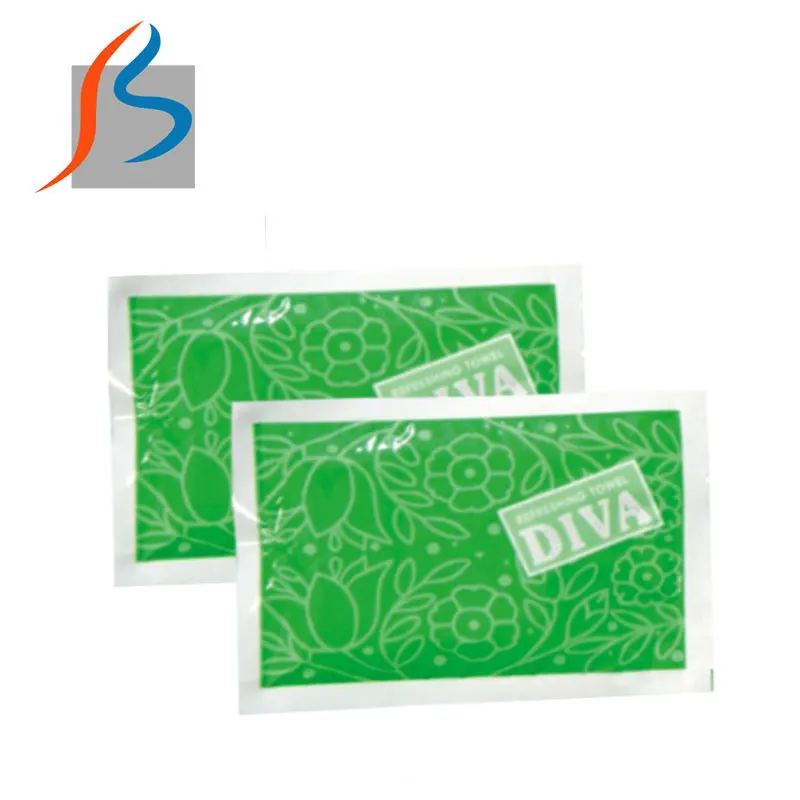 Individual wrapped skin clear single hand use wipes