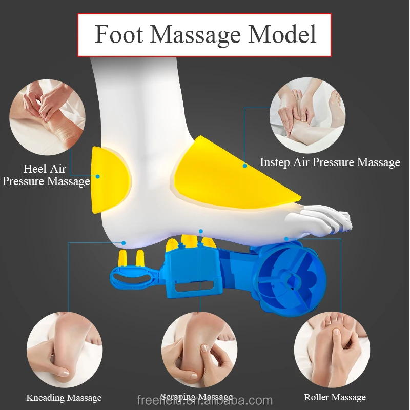 2022 Masajeador De Pies Roller Dynamic Leg Beautician Vibrating Electric Shiatsu Foot Massager