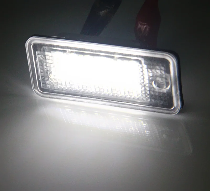 Белый светодиод номерной знак лампа для Audi A3 A4 A6 S6 A8 Q7