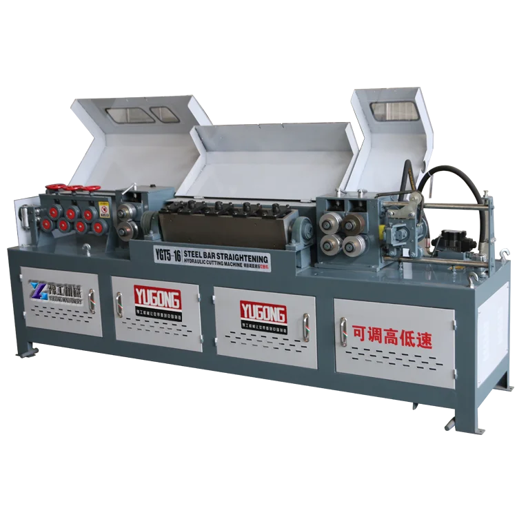Professional manufacturer rebar straightening and cutting machine