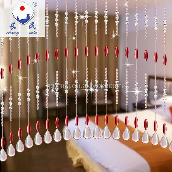 Shining Crystal Bead Curtains for Room Divider ZL-M003