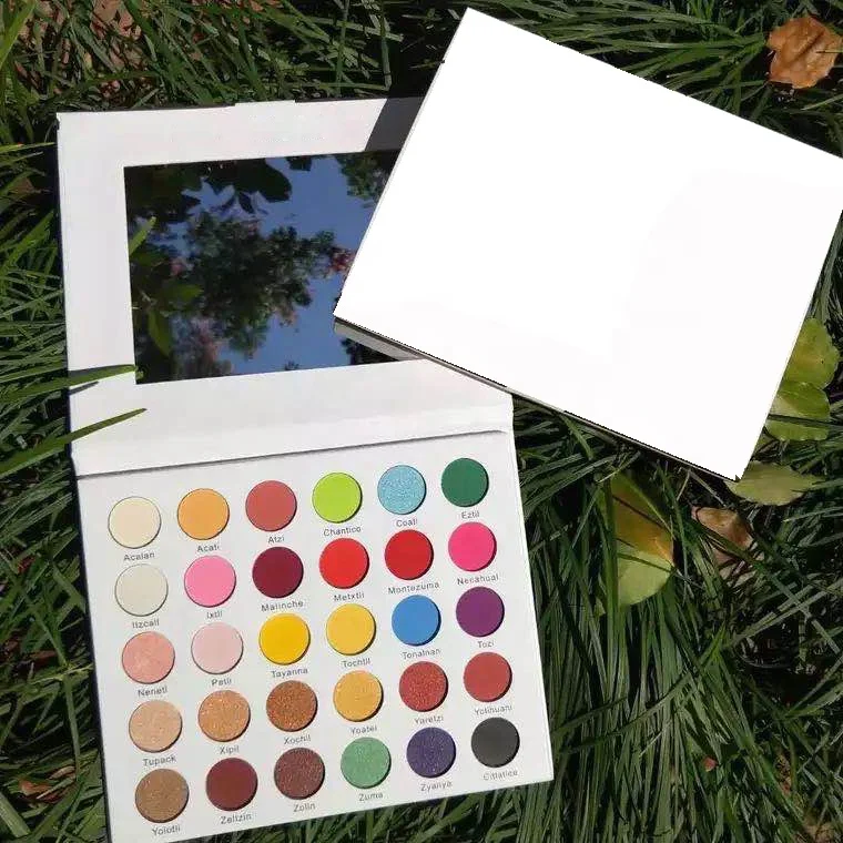 Free sample  DIY your own makeup palette custom logo empty magnetic makeup eyeshadow palette