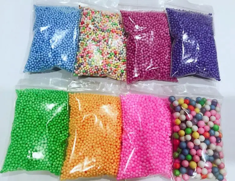 Шарики из пенопласта для слайма цветные мини-шарики домашнего Набор творчества