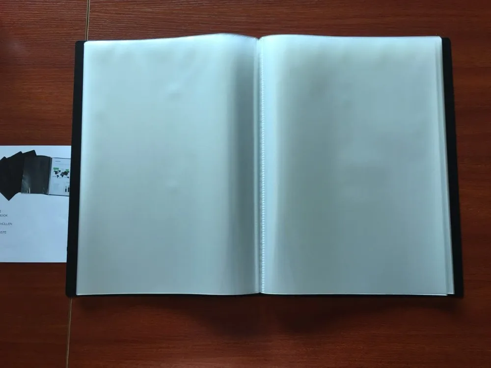 Заводская оптовая продажа, высококачественный файл A4 с 20/30/40 карманами