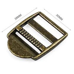 Wholesale Custom Bag Adjustable 1 Inch Metal Tri-Glide Ladder Lock Buckle for Backpack