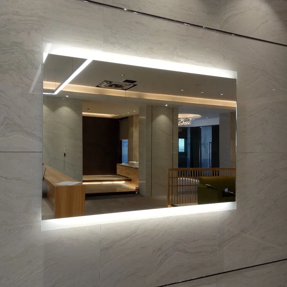 Wholesale Modern Luxury Frameless Custom Light Bath Bathroom Smart Vanity LED Mirror