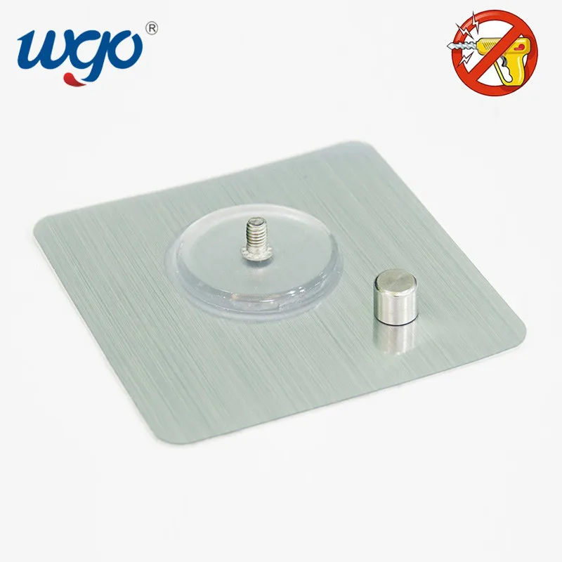 Новинка, многоразовый настенный крючок для гвоздей без сверления, клейкая вешалка для ванной комнаты, халата, полотенец, пальто