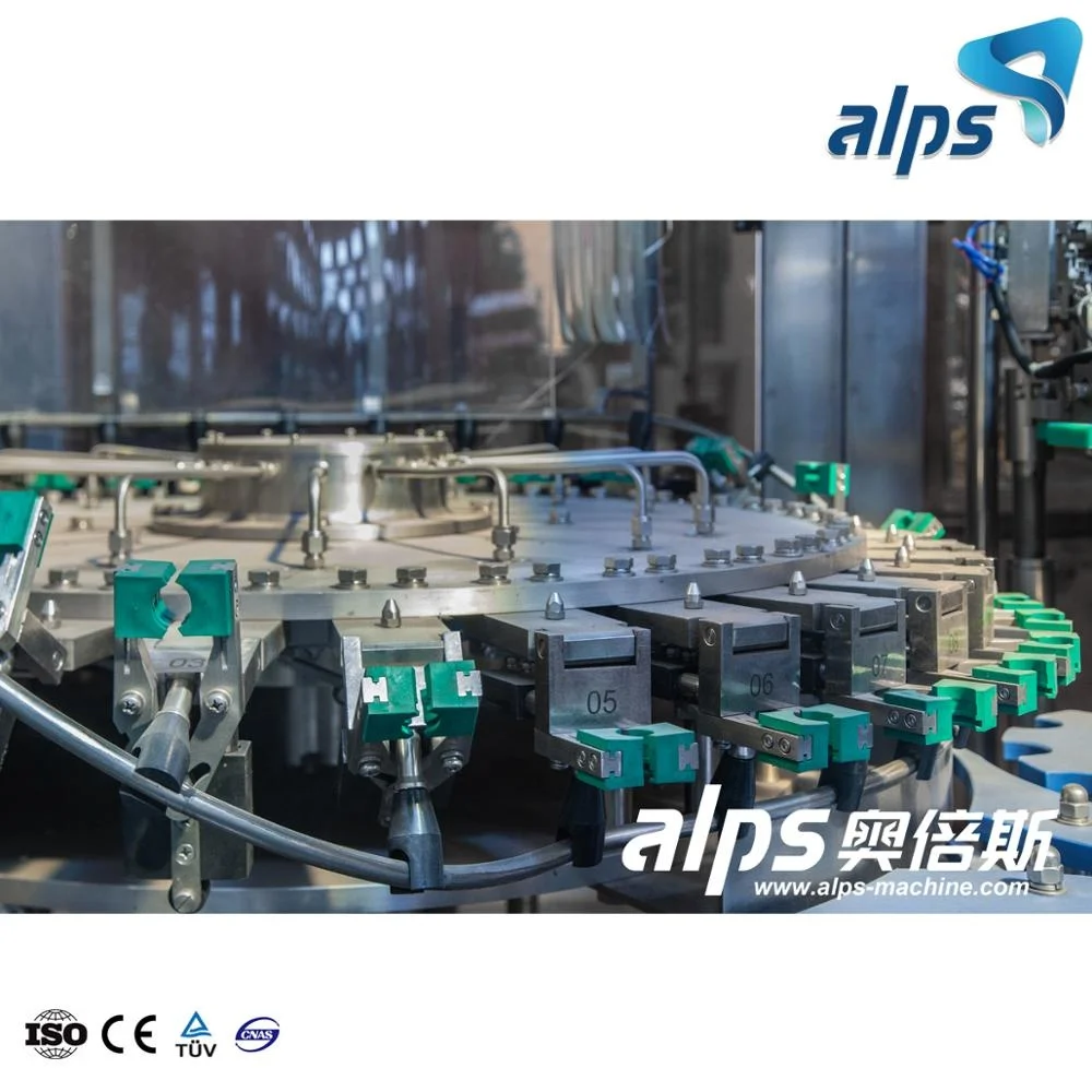 Automatic Rotary Monoblock Type Glass Bottle Fruit Grape Wine Liquor Whisky Beer Bottling Plant Filling Machine