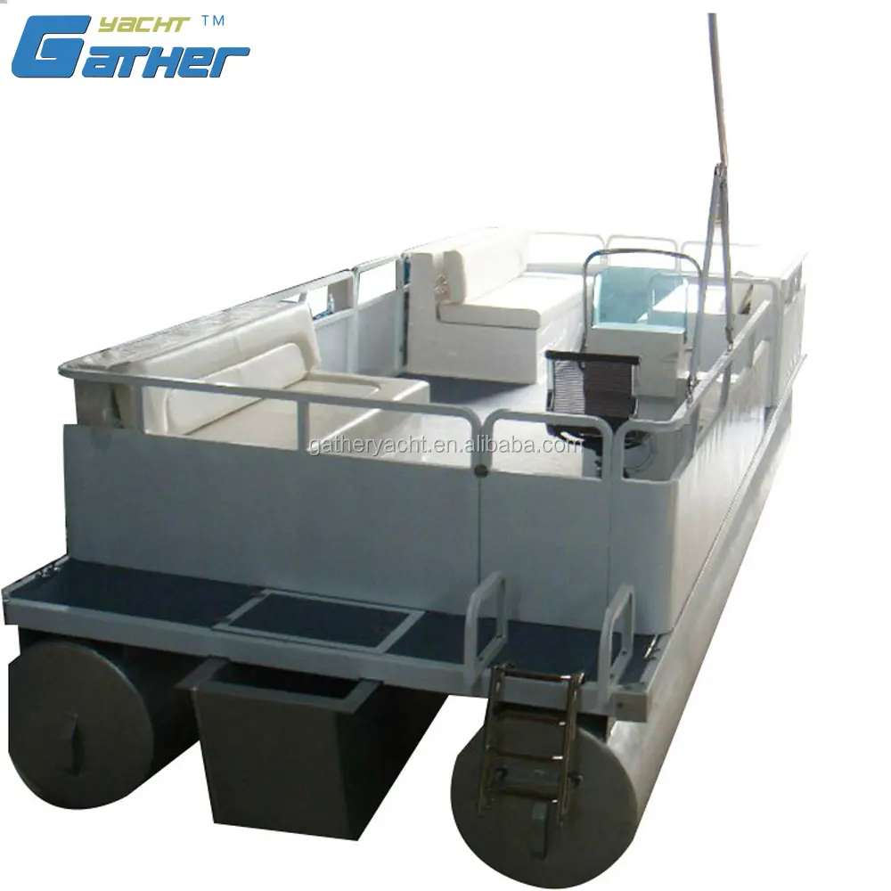 Gather Sport Best Price 19ft Aluminum Pontoon Boat for sale