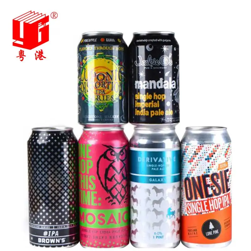 color offset printing cheap price shrink label beer can label