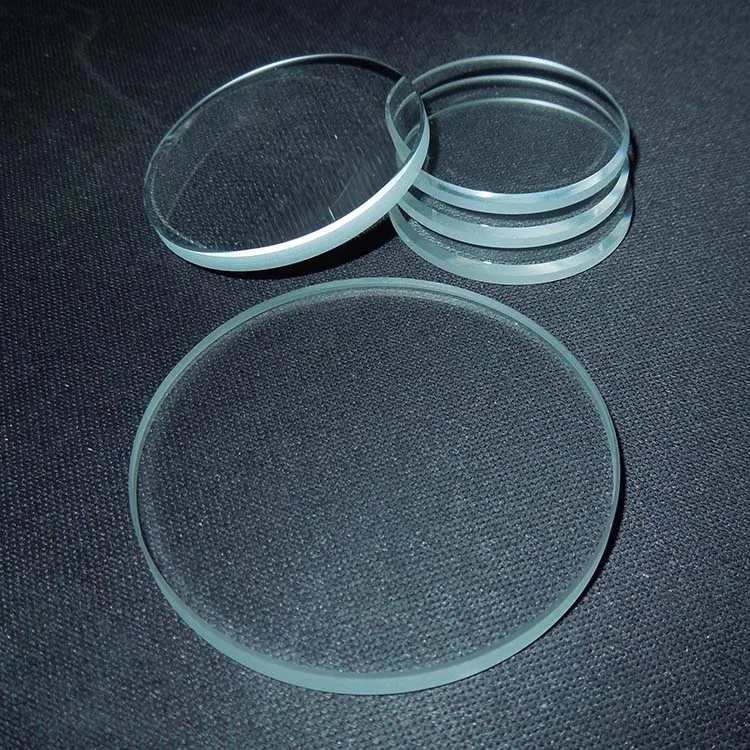 Corning Gorilla glass sheet OEM / ODM round ultra-clear tempered optical glass panel