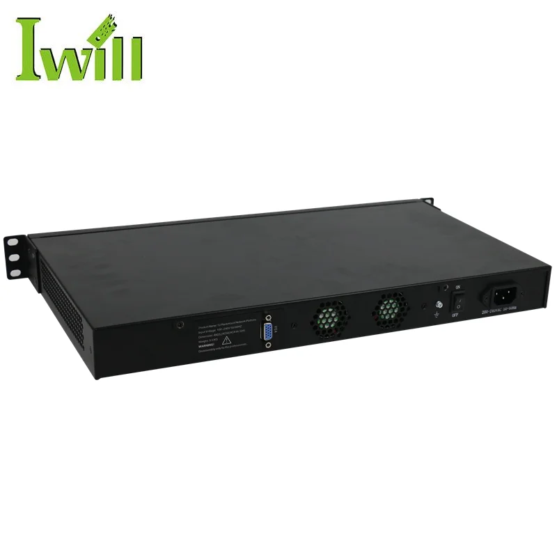 Pfsense AES-NI Skylake 3855U linux 1U firewall barebone 6 LAN