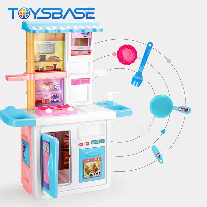 84CM Cooking Table Pretend Play Toy Big Kitchen Sets