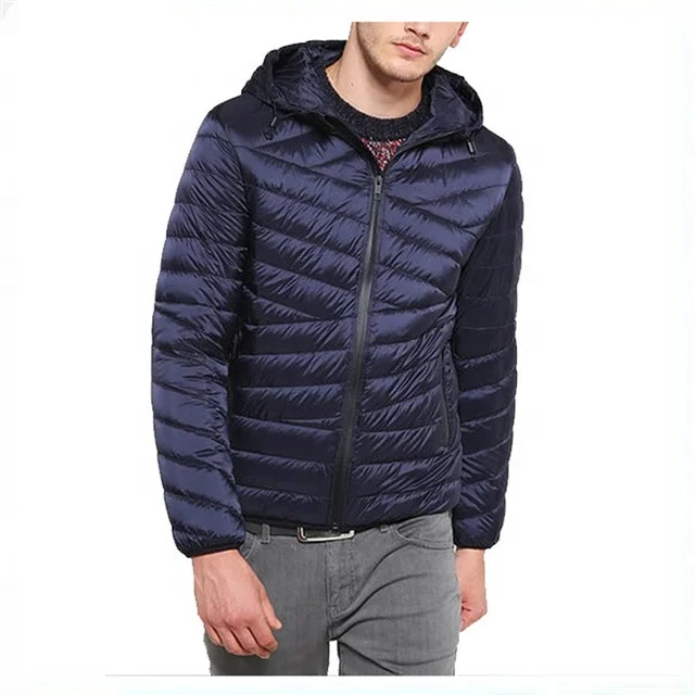 2021 Fashion New-Style China Supplier Newest Men Bomber Long Sleeve Down Winter Jacket