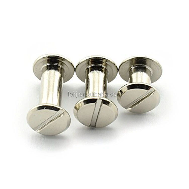 Винты винтажные винты Серебристые/никелевые/черные/латунные винты