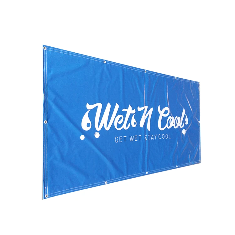 Outdoor high quality single side vinyl banner,hoarding outdoor vinyl banner for anniversary celebration