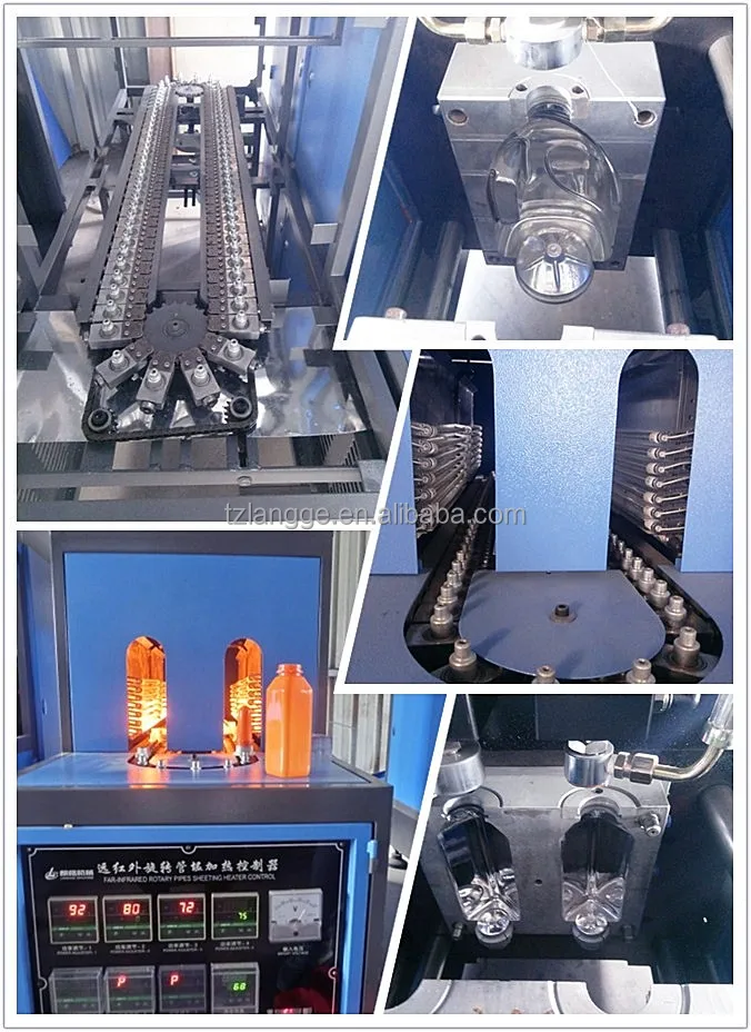 
wild-mouth bottle PET Semi-automatic blowing machine price 