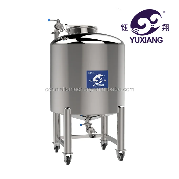 Yuxiang stainless steel storage tank 1000 liter open top typeconvenient movable