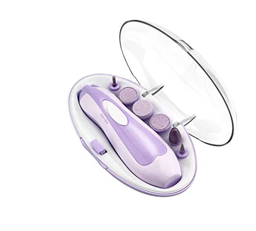2021 new design baby nail clipper set infant grooming nail care set baby nail electric trimmer