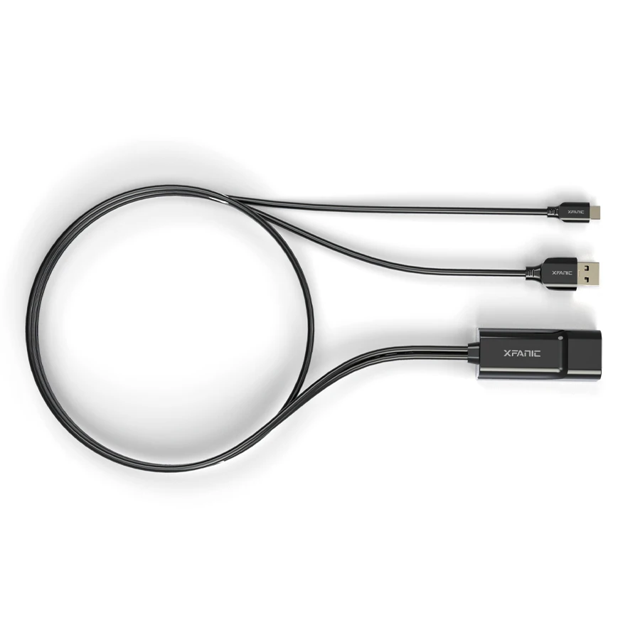  Xfanic L120 проводной внешний сетевой адаптер Micro USB к Rj45 кабель Ethernet для