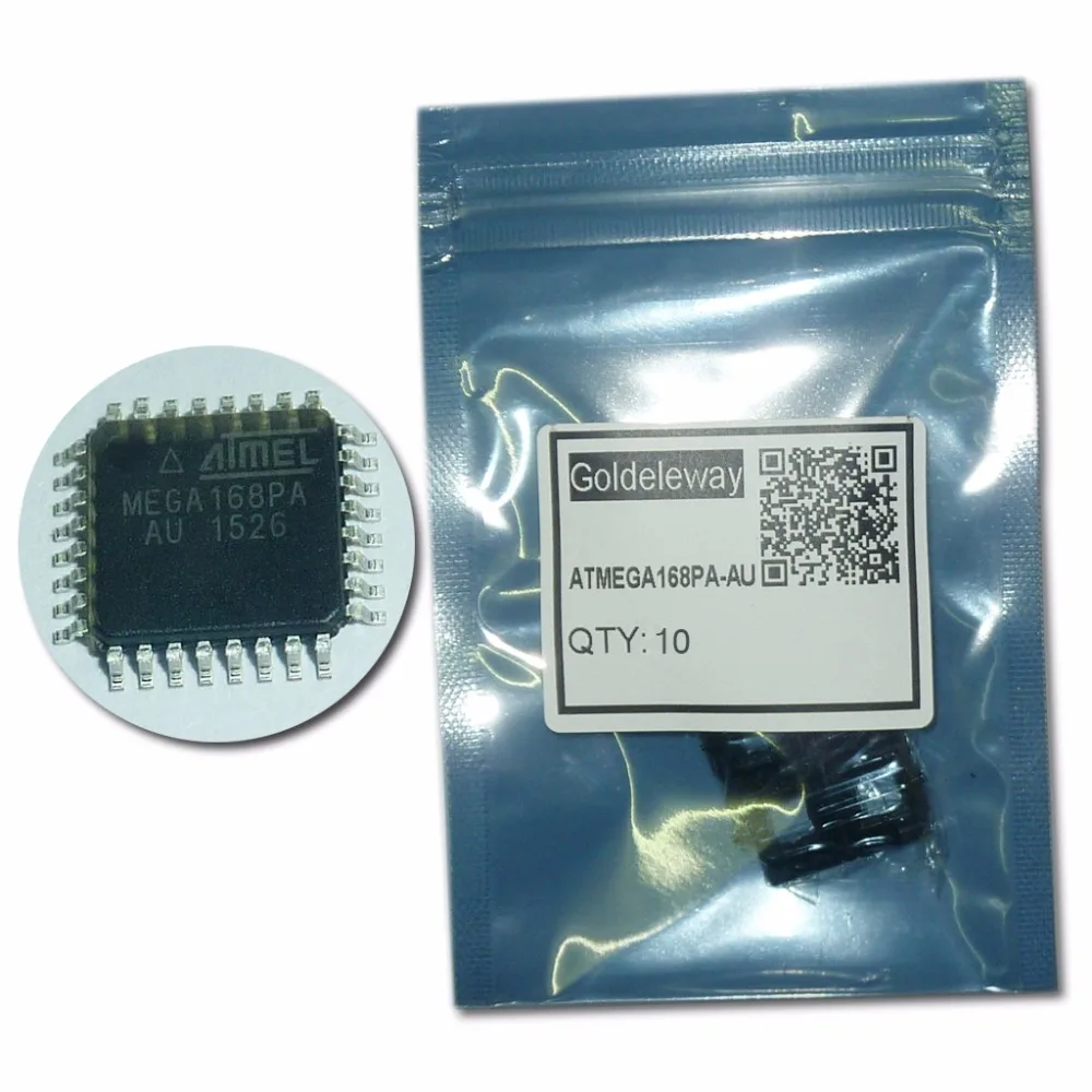 ATMEGA168PA-AU (IC MCU 8BIT 16KB FLASH 32 TQFP)