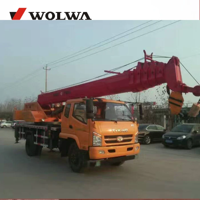 telescopic boom truck mounted crane with 10 ton lifting weight for sale