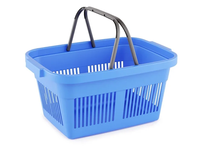 
Recycled Pp Customized Folding Mesh Shopping Plastic Basket Trolleys With Handles 