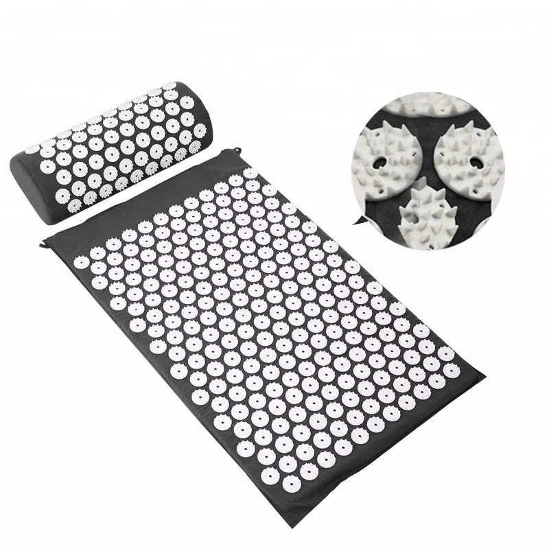 Stress Relief   acupressure mat and pillow set   massage mat
