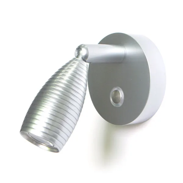 Aluminum 12v 24v pearl chrom 1w 3w interior reading boat led light 3 years warranty DC RV