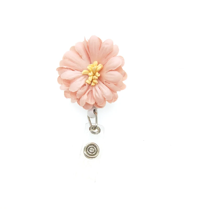 
YOROYAL flowers Badge Reel Holder, Accurate Stitching, Reinforced Strap, Easy Retracting, Alligator Clip, Perfect Gift for Women 