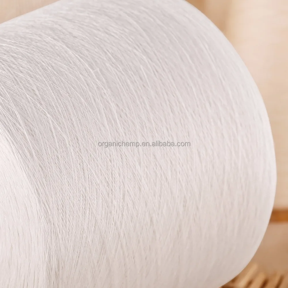 China Hemp Textile Leader High Quality Control Union Certificate 100% Hemp Yarn 36 NM Weaving Hemp for Sale