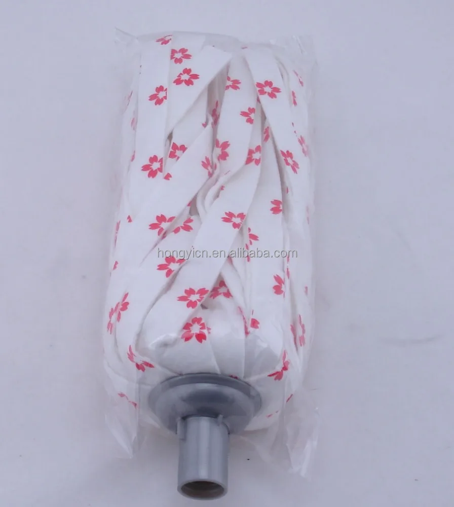 New design Simpleness nonwoven fiber wet mop top