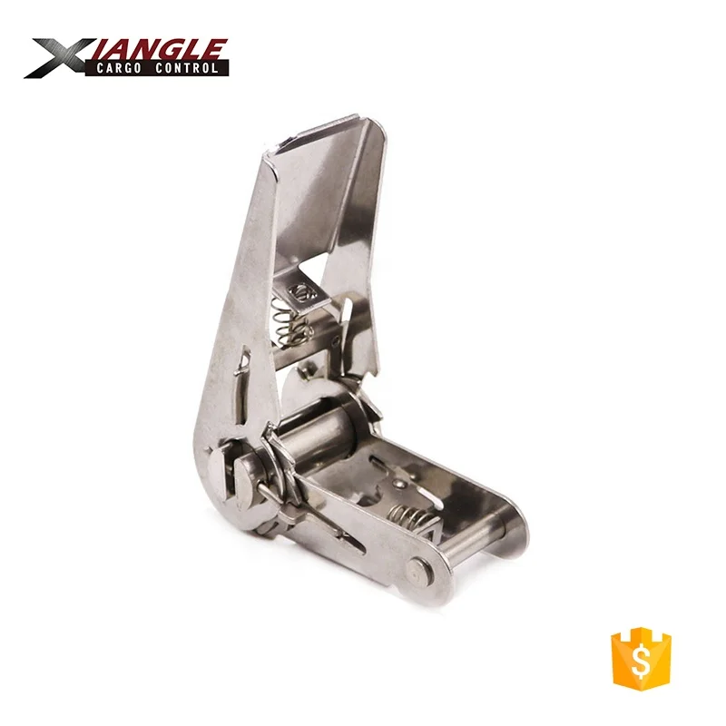 
1 inch 25mm 800kgs Capacity 304 or 316 Stainless Steel Ratchet Buckle used for cargo control 