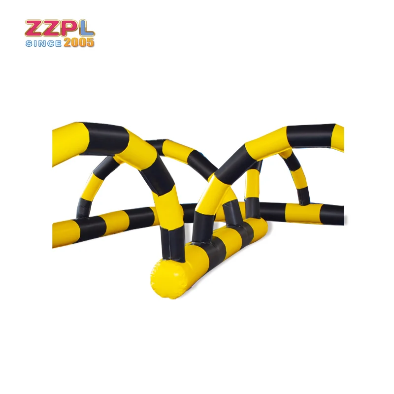 Rainbow Inflatable RC car track, inflatable race track,inflatable go kart racing