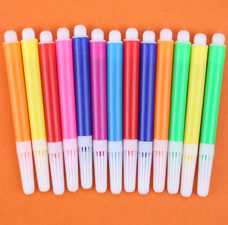 
white cap art drawing water mini color pen colorfor marker set for kids washable watercolor marker 